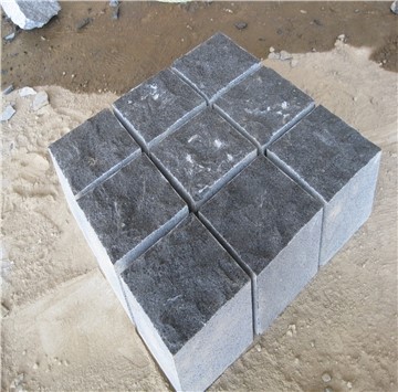 Basalt black Cube 9x9x9