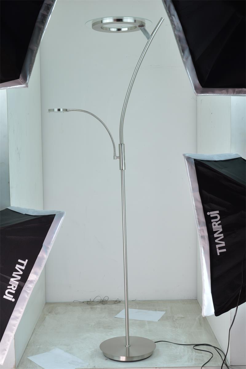 Chinese Unique design touch glass modern floor lamp bright floor lamps for bedroom