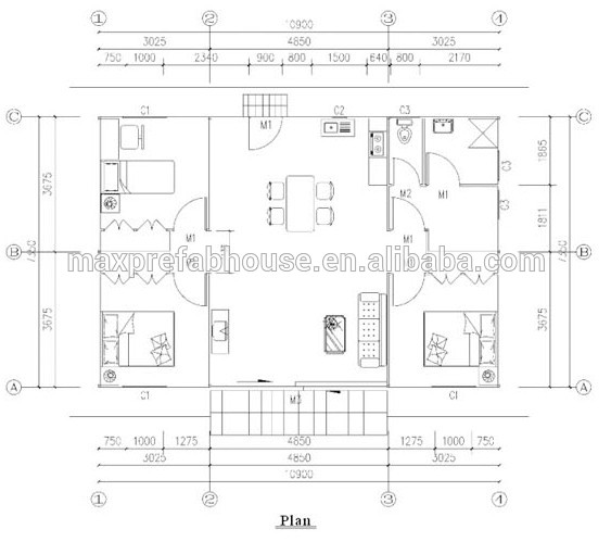 PH109735 australia portable container house for holiday house