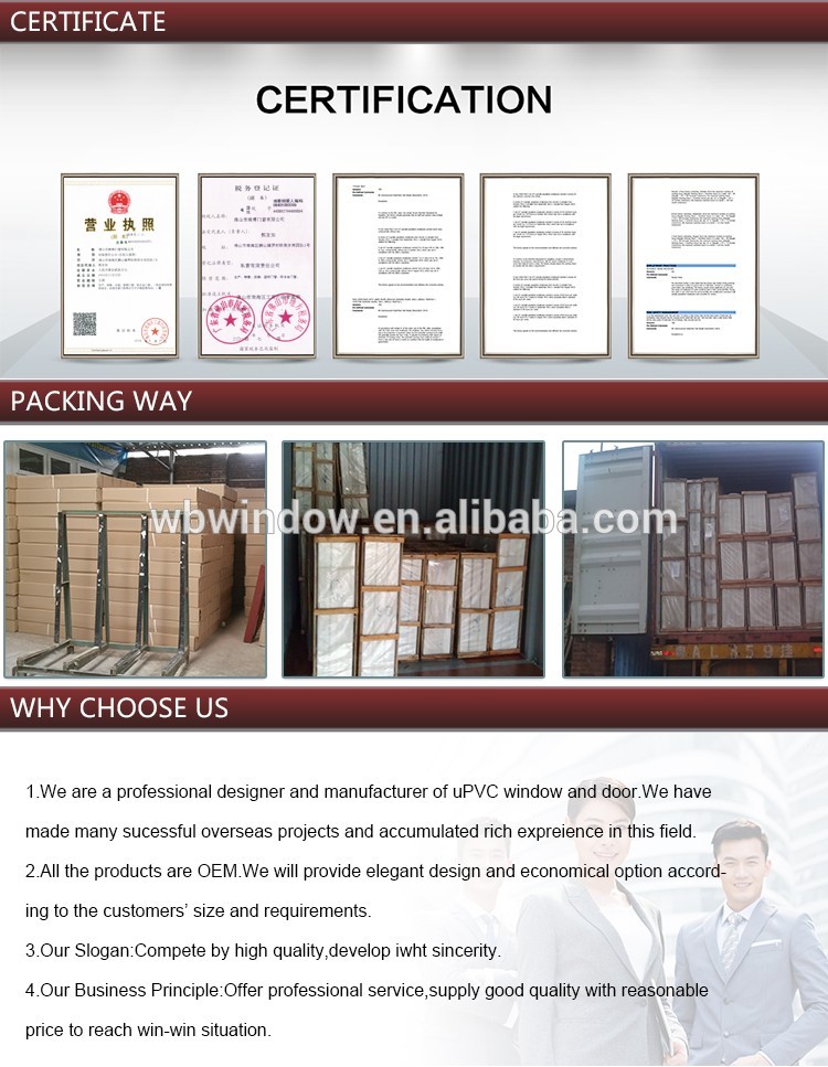 Double Glazing Upvc Window Pvc Sliding Window