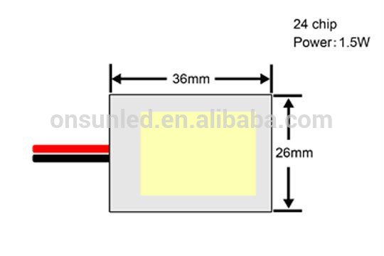 COB LED interior panel lights Car dome light