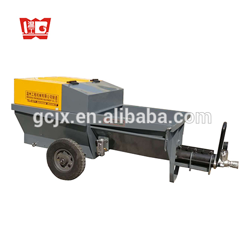 cement mortar diesel plastering machine for sale