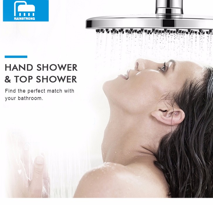 Luxury abs plastic 6 function micro bubble hand held rain shower head