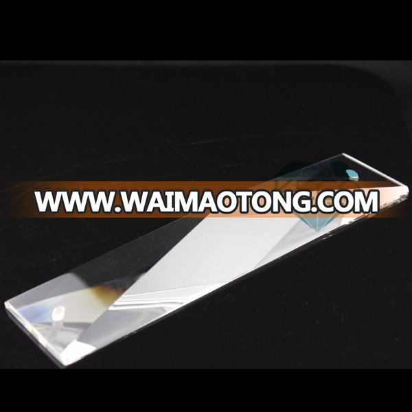 K9 crystal triangular prism, keco crystal is work on good quality chandelier parts in China