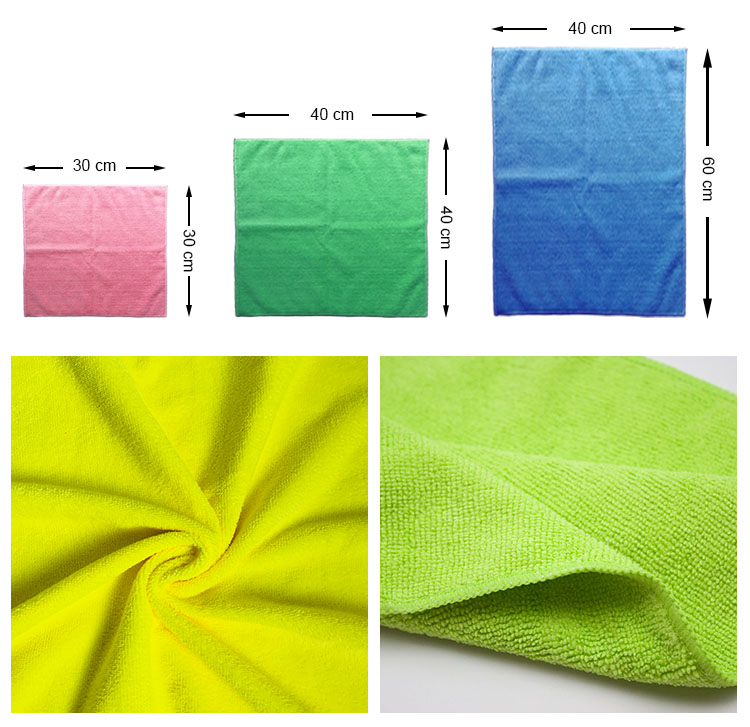 NO.A1001 wholesale polyester material mini cleaning cloth for kitchen