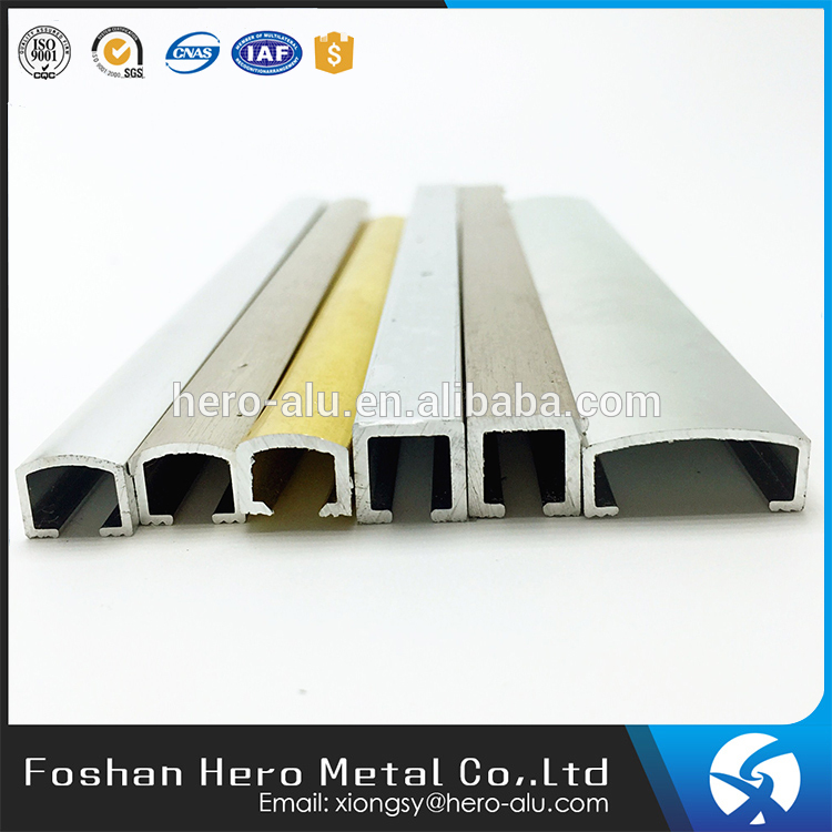 Decoration Aluminium And PVC Bathroom Tile Trims Edging Strip