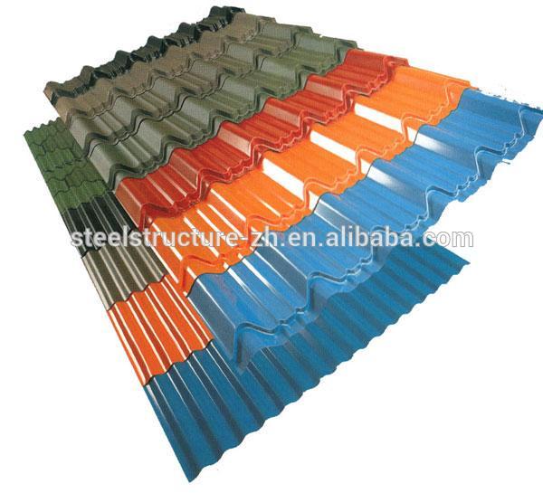 Color Coated Galvanized Corrugated Steel Sheet PPGI/PPGL