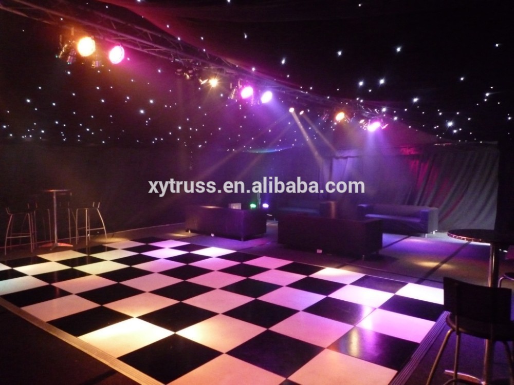 Best Popular black and Event portable dance floor