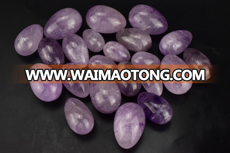 wholesale natural crystal amethyst eggs for sale