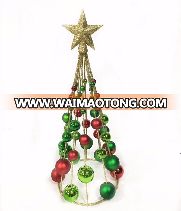 30cm new handmade tree shape christmas table decorations