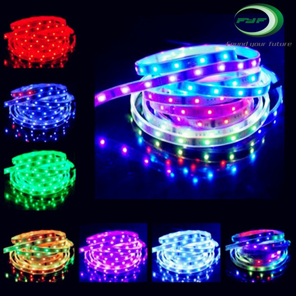 Hot Sell Wholesale 12v 60 Leds/m SMD 5050 RGB Flexible Led Light Strip