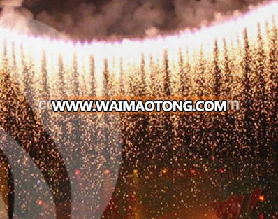 wholesale high quality 3M 45S cold flame waterfall stage fireworks for sale