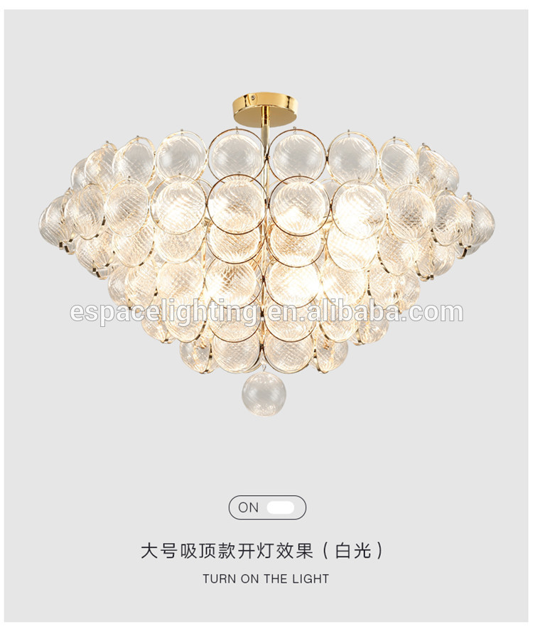 Nordic Simple Creative Glass Pendant Ceiling Light