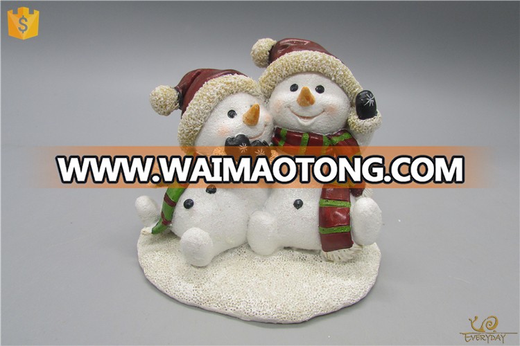 Wholesale German American Christmas Decorations Goods Christmas Snowmen Figurine