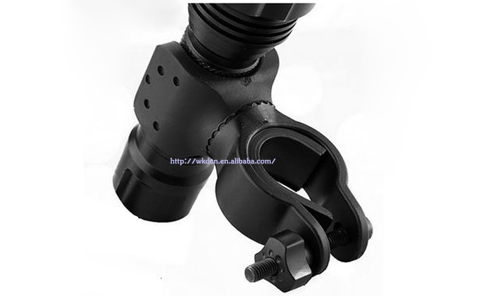 Universal Flashlight Mount Holder Clip LED Bicycle Bike Torch 360