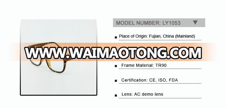 LY-1053 Adult Full-rim TR90 Spectacle Frame Rx for eyewear