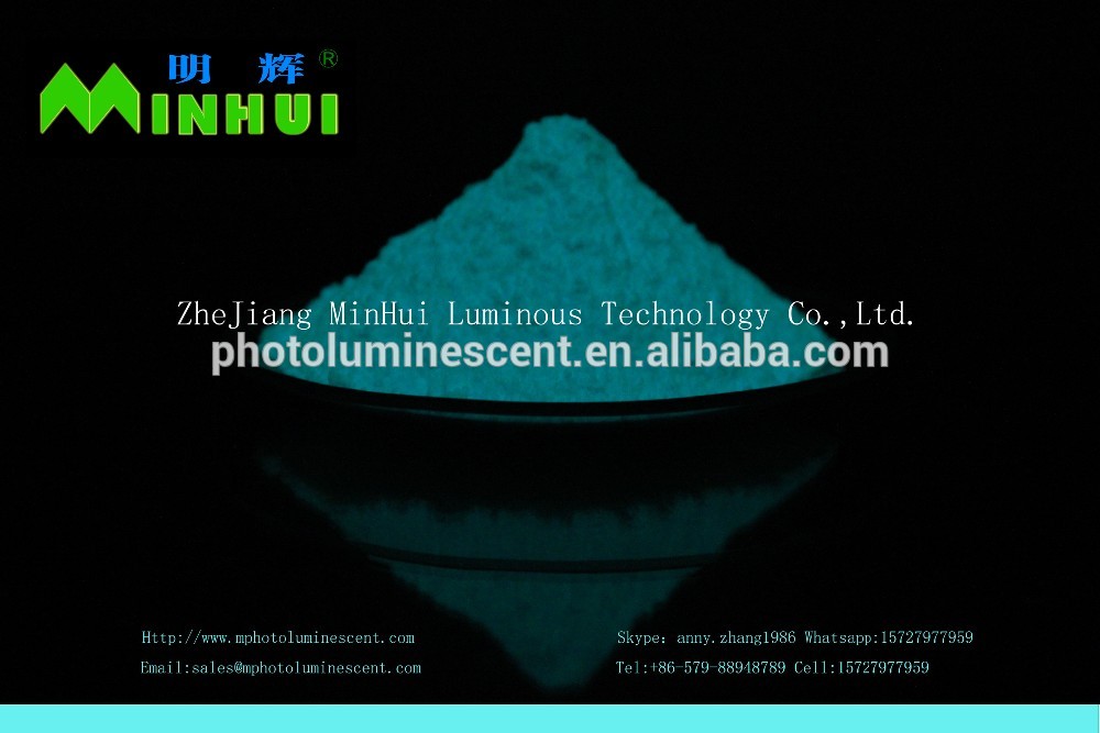 Non-Toxic UV Glow In The Dark Pigment With High Brightness