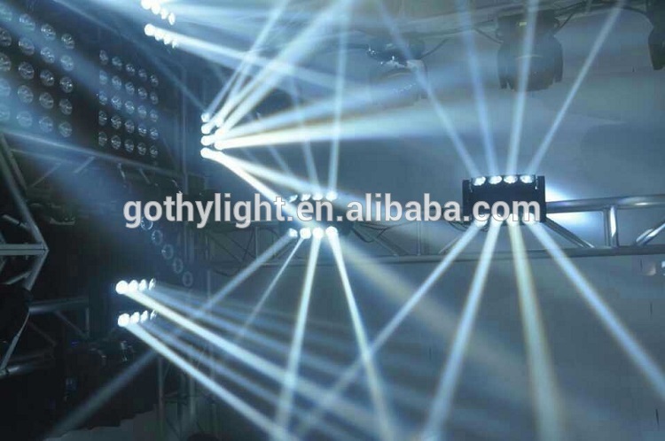 CE ROHS 8x10w RGBW Led Spider Moving Head Led Beam Effect