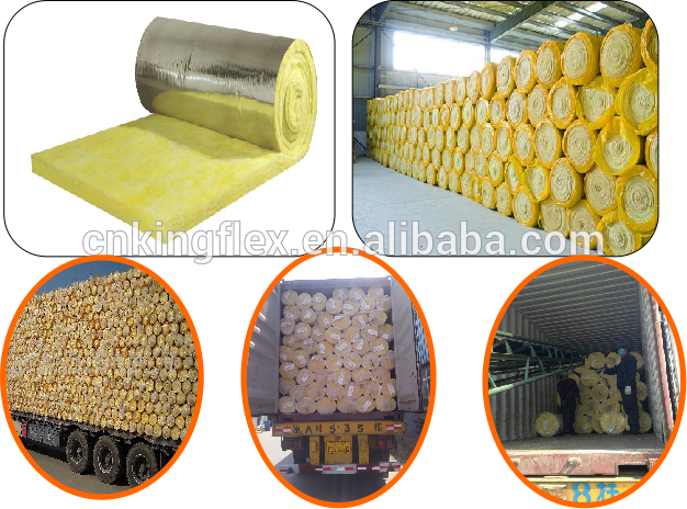 fibreglass wool insulation with FSK faced