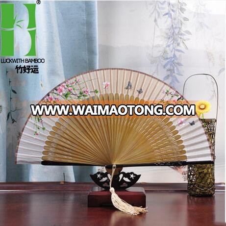 Large decorative chinese personalized wedding fans for sale