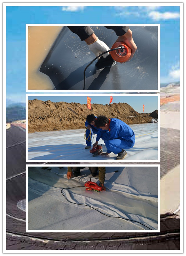 2mm Black HDPE Textured Geomembrane for Landfill Slop