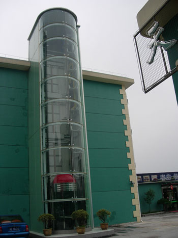 4 side Observation glass PANORAMIC LIFT ELEVATOR