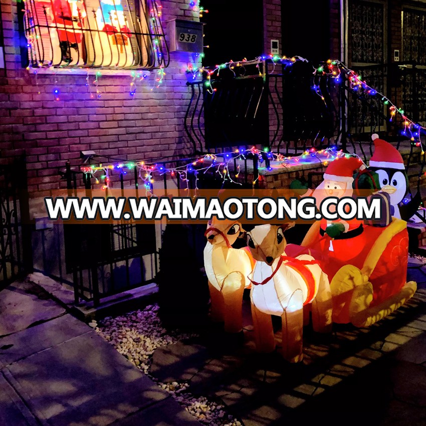 Christmas inflatable snowman courtyard art decoration children's Christmas toys