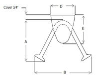 Lifting Parts Utility Anchor Easy Anchor