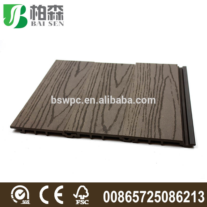 Outdoor Wood Plastic Wall Panel/ WPC Wall Cladding/Exterior Wall Covering