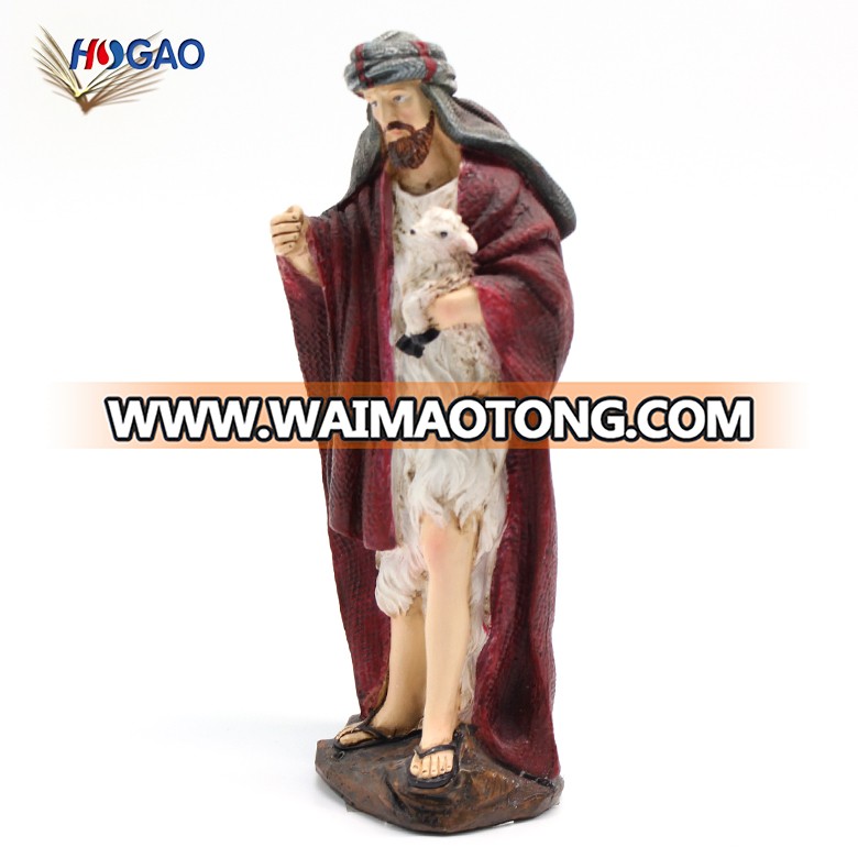 Wholesale OEM gifts & crafts home decor polyresin figurines wholesale catholic statues christianity religious gift for sale