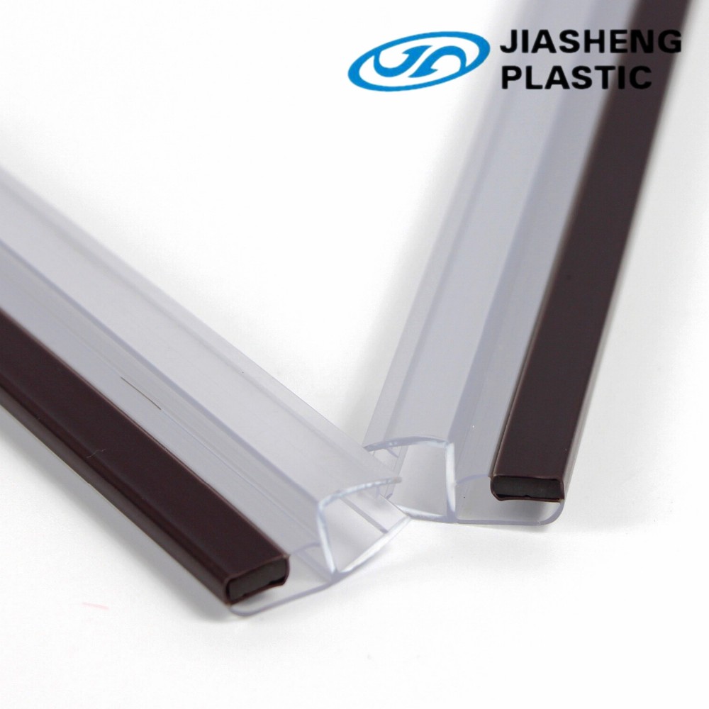 180 &135 degree Waterproof PVC Magnetic Bathroom Shower Glass Door Seal Strip