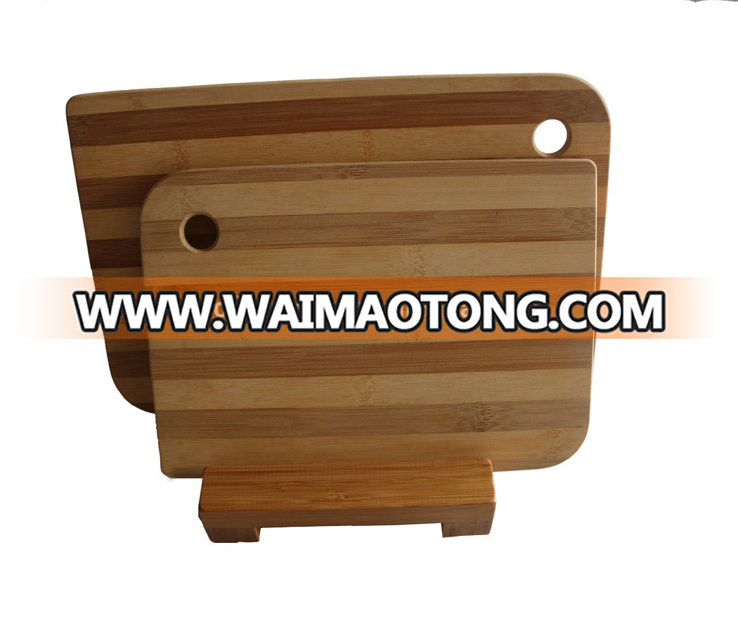 Kitchen Organizer Bamboo Knife Holder Cutting Board Rack Holder