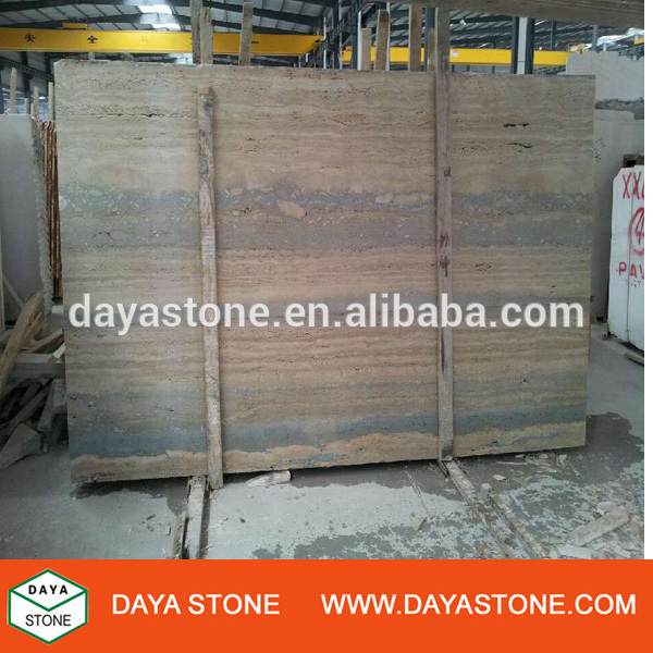 Golden Silk Travertine Slab