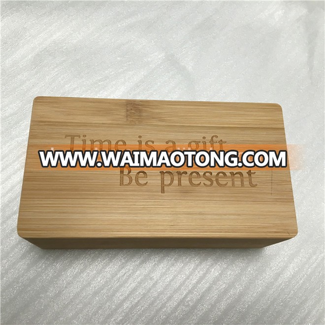 High End Luxury Wooden Tea Presentation Box with Magnetic Lid for Bag and Tin Packaging