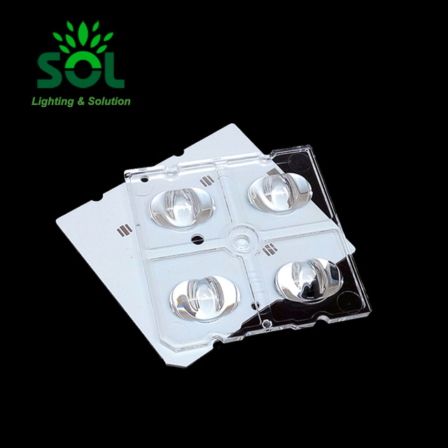 157X57 Degree Led module 3535 SMD Power 4 in 1 LED Lens