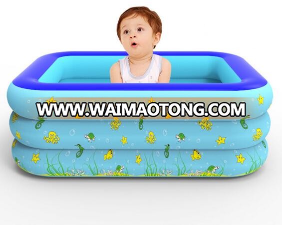 Promotion sale large inflatable indoor pvc round animal swimming pool