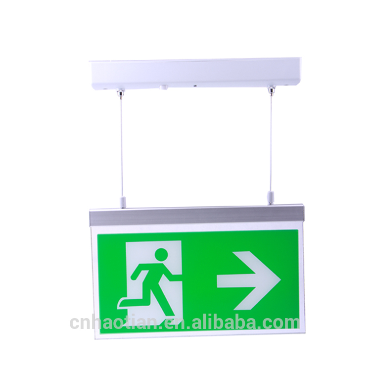 Rechargeable exit led emergency light with good price and CE ROHS approval