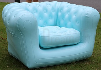 pvc inflatable chair for kids outdoor family leisure chair