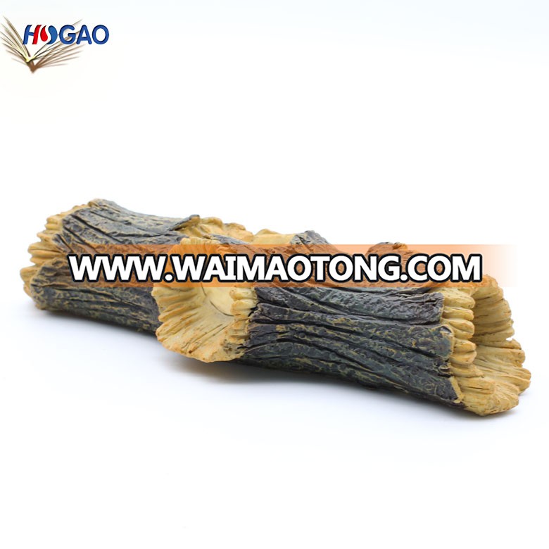 Direct cheap custom made resin old wood for home decoration