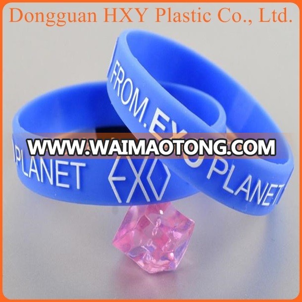 HXY Custom Silicone child bracelet For Children Events