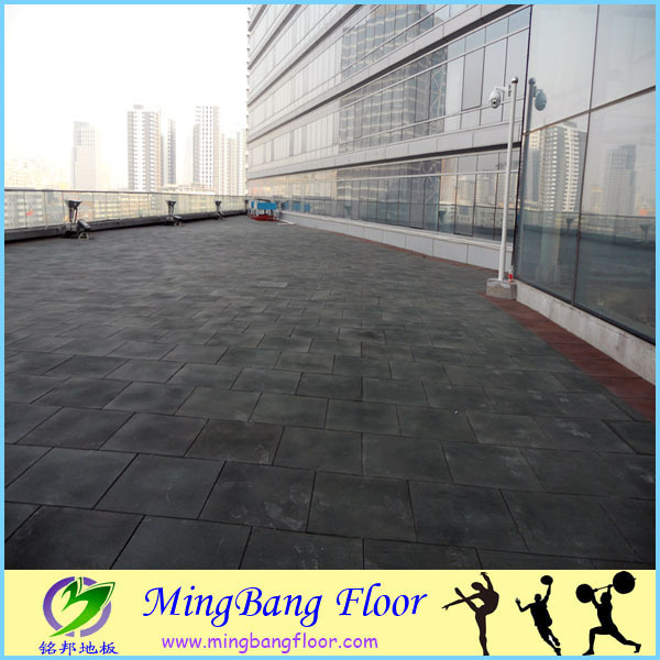 Superior Quality outdoor rubber tile/rubber flooring for playground