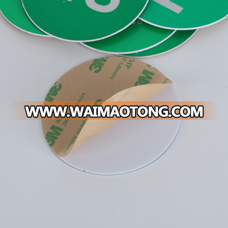 Supermarket Promotion Warning ABS Custom Plastic Self adhesive PVC sign