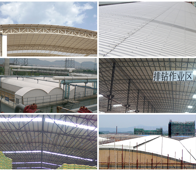 hot product , roofing for warehouses for villa pvc roof tile Roundwave PVC roof sheet