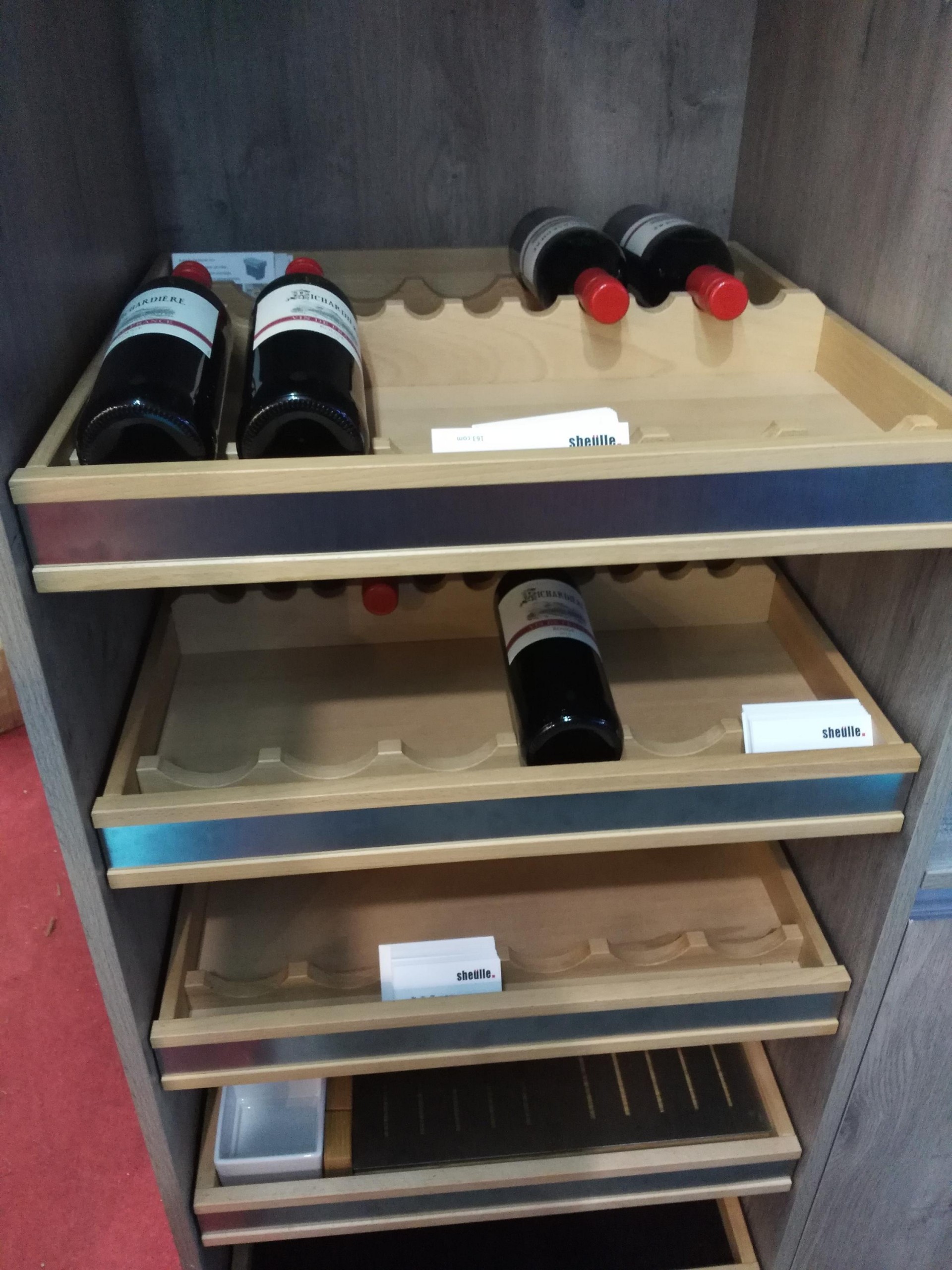 Hot Sale wood wine rack box