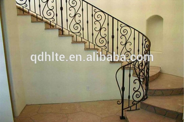 New design wrought iron stair railings wholesale