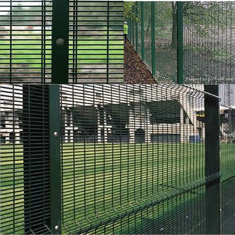 hot sale pvc coated warehouse security fence