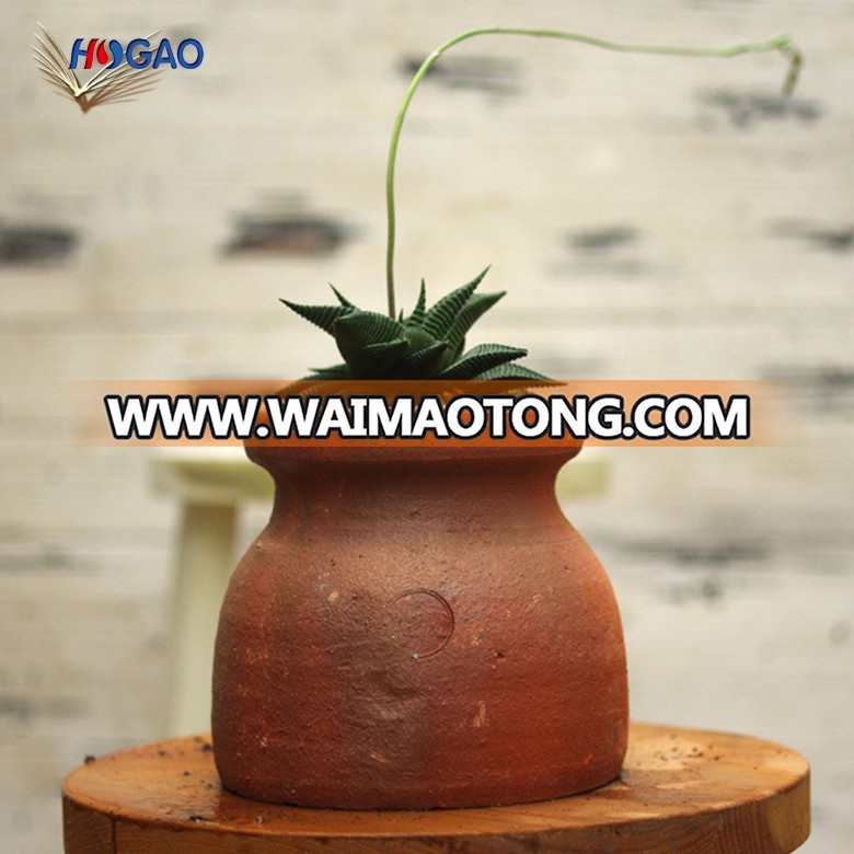 China direct sale custom flowerpots wholesale succulent cactus container pottery round personality cheap plants flower pot