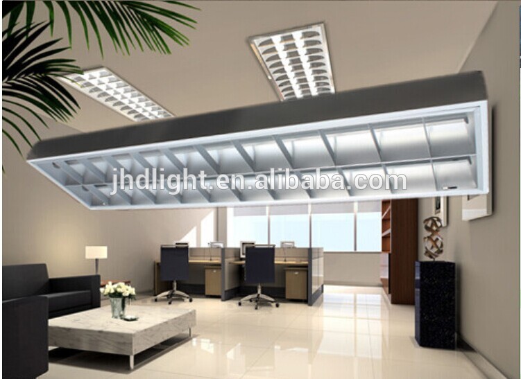 fluorescent louver office recessed lighting trim grille lighting fixture