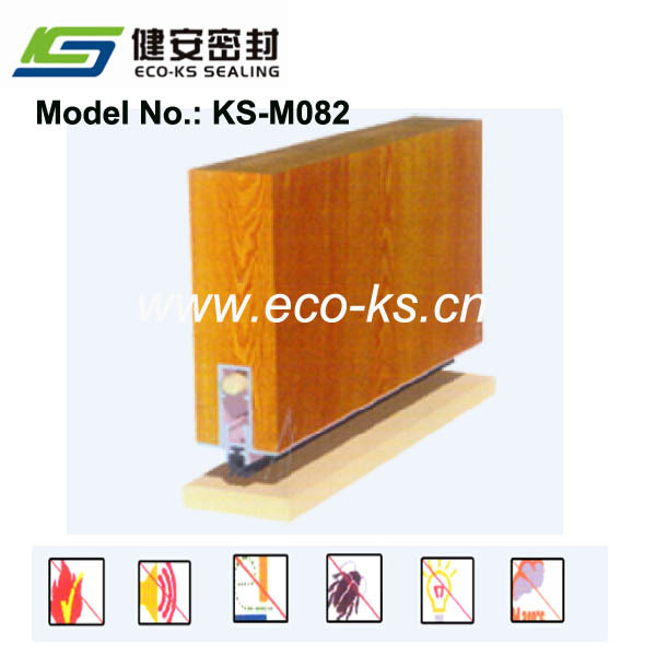 Aluminium Automatic Drop Down Door Bottom Seal Anti-insect