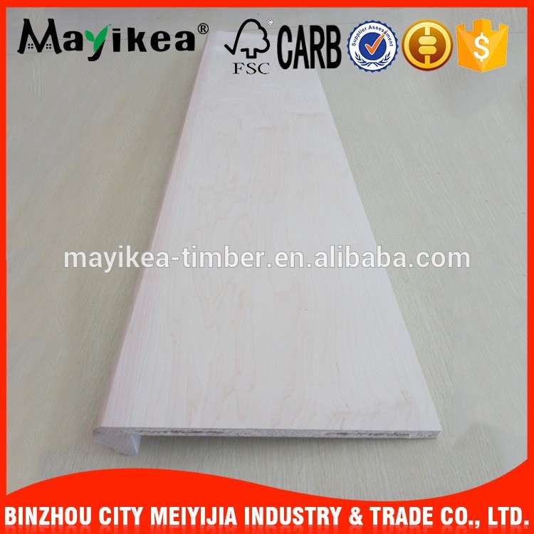 Can be customized High quality solid wood / composite stair tread